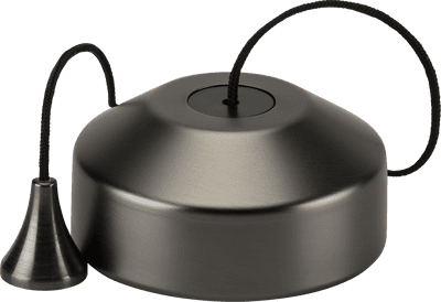 ML Accessories 8301SB 1-way 10-150W 5-100W LED Trailing Edge Pull Cord Dimmer - Smoked Bronze