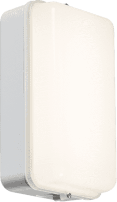 ML Accessories AMLEDWP 230V IP54 5W LED Security Amenity Bulkhead with Daylight Sensor - White