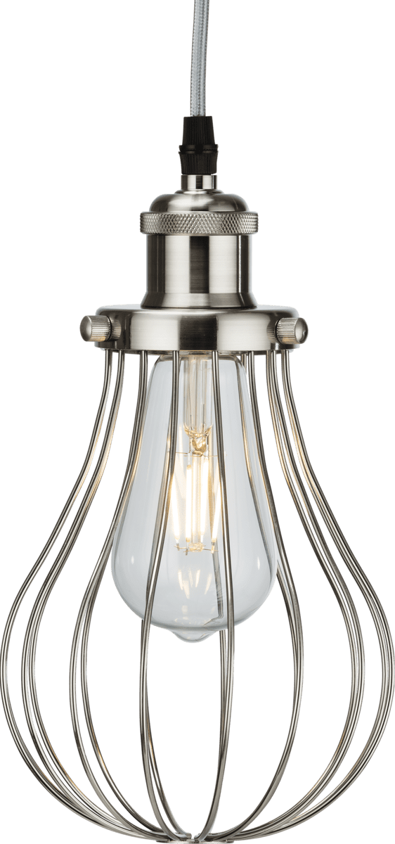 Chrome cage light deals