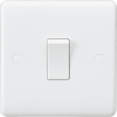 ML Accessories CU2000 Curved Edge 10AX 1G 2-Way Switch