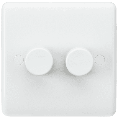 ML Accessories CU2162 Curved Edge 2G 40-400W Dimmer