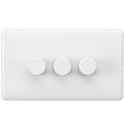 ML Accessories CU2163 Curved Edge 3G 40-400W Dimmer