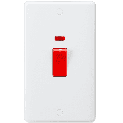 ML Accessories CU8332N Curved Edge 45A DP Switch with Neon large