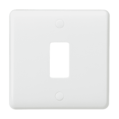 ML Accessories CUG1 Curved Edge 1G Grid Faceplate