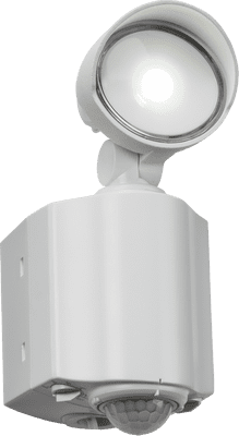 ML Accessories FL8AW IP55 LED Security Spotlight White