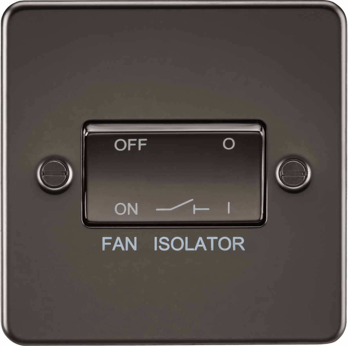ML Accessories FP1100GM Flat Plate 10AX 3 Pole Fan Isolator Switch ...