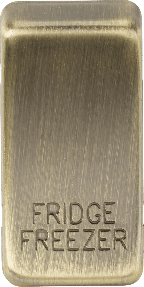 ML Accessories GDFRIDAB Switch Cover Engraved FRIDGE FREEZER - Antique ...