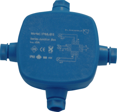 ML Accessories IP68JBS IP68 48V 20W Junction Box for Series Wiring