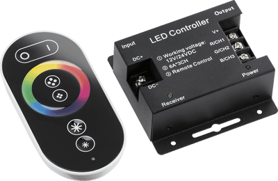 ML Accessories LEDFRA9 12V / 24V RF Controller And Touch Remote - RGB