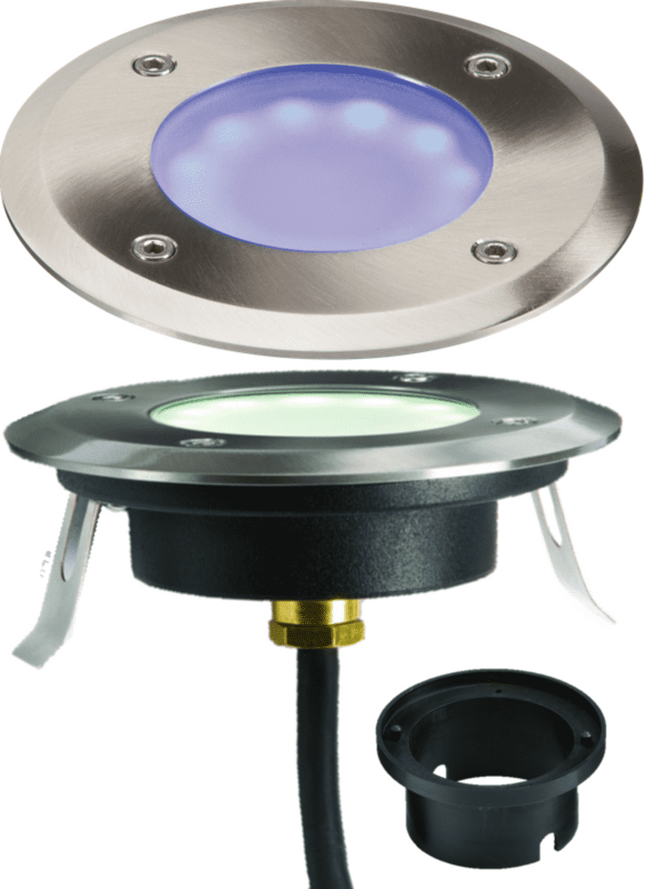 ML Accessories LEDM08B1 230V IP65 1 7W Blue LED Ground/Deck Light