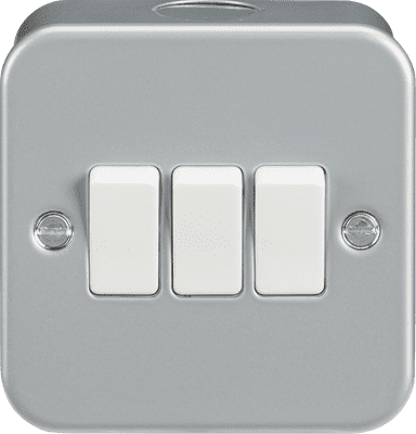 ML Accessories M4000 Metal Clad 10AX 3G 2 Way Switch