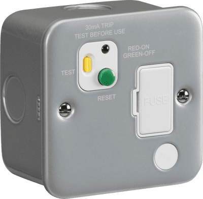ML Accessories M6RCD 13A RCD protected fused spur unit - 30mA Type A