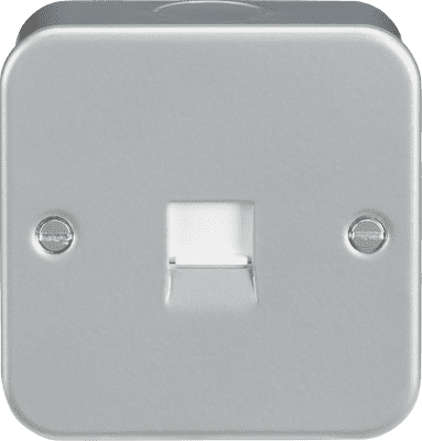 ML Accessories M7400 Metal Clad Telephone Extension Socket