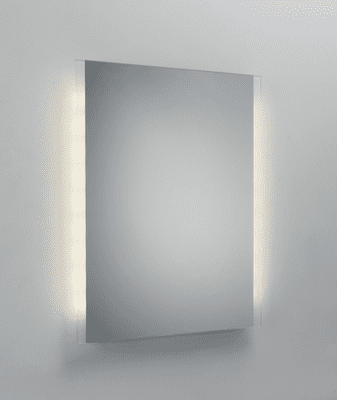 ML Accessories MLBA6045E Battery Operated IP44 LED Edge Lit Bathroom Mirror
