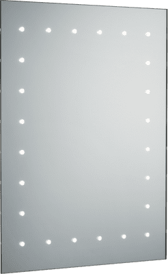 ML Accessories MLC6045SD IP44 600 x 450mm LED Bathroom Mirror Shaver Socket and Motion Sensor