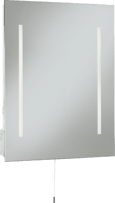 ML Accessories MLRCTM2 230V IP44 10W 500 x 390mm LED Mirror with Dual Shaver Socket