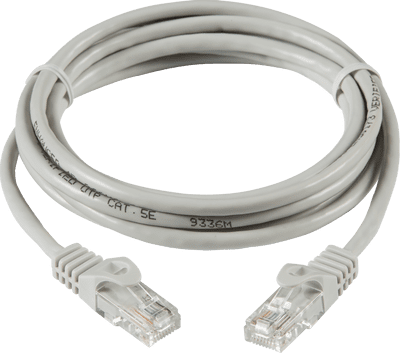 ML Accessories NETC510M 10m UTP CAT5e Networking Cable - Grey