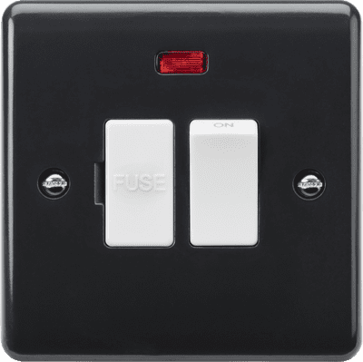 ML Accessories PM6300NF 13A Switched Fused Spur With Neon And flex Outlet From Base Part M
