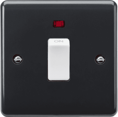 ML Accessories PM8341N 20A 1G DP Switch With Neon Part M