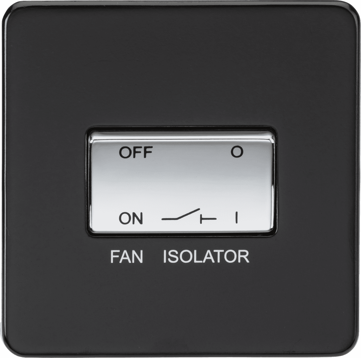 ML Accessories SF1100MB Screwless 10AX 3 Pole Fan Isolator Switch ...