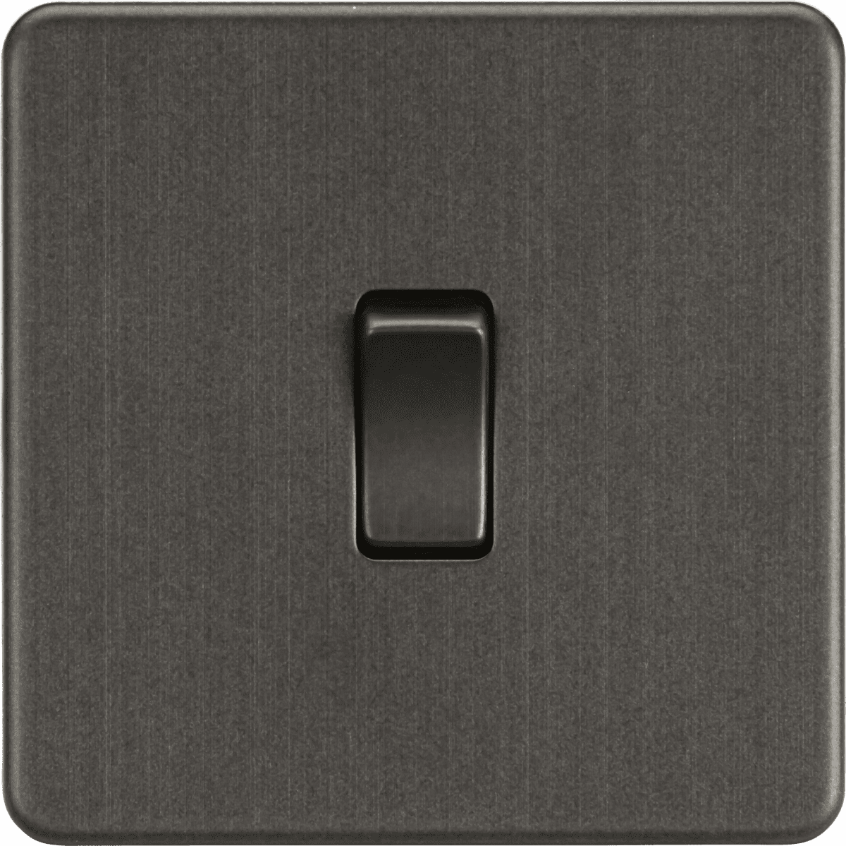ML Accessories SF2000SB Screwless 10AX 1G 2-Way Switch - Smoked Bronze
