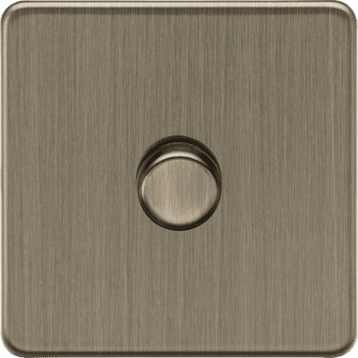 ML Accessories SF2191AB 1G 2-way 10-200W (5-150W LED) Intelligent dimmer - Antique Brass