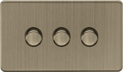 ML Accessories SF2193AB 3G 2-way 10-200W (5-150W LED) Intelligent dimmer - Antique Brass