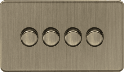 ML Accessories SF2194AB 4G 2-way 10-200W (5-150W LED) Intelligent dimmer - Antique Brass