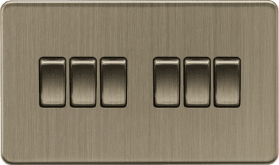 ML Accessories SF4200AB 10AX 6G 2-Way Switch - Antique Brass