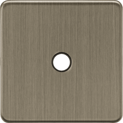 ML Accessories SF8342AB 20A Flex Outlet Plate - Antique Brass
