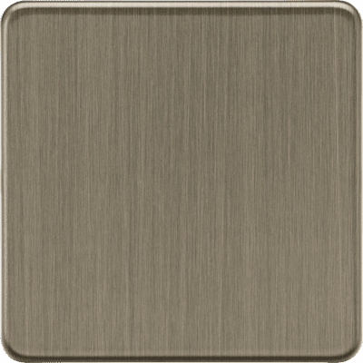 ML Accessories SF8350AB 1G Blanking Plate - Antique Brass