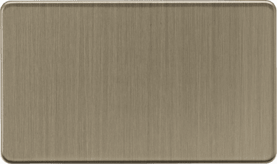 ML Accessories SF8360AB 2G Blanking Plate - Antique Brass