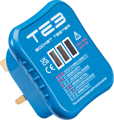ML Accessories TE3 BS 1363 Socket Tester