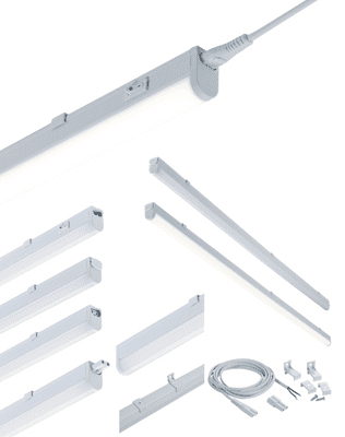 ML Accessories UCLED9CW 230V 9W LED Linkable Striplight 4000K 538mm