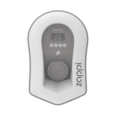 MyEnergi EV Charger ZAPPI-2H22UW-G Three Phase Multiphase Untethered White