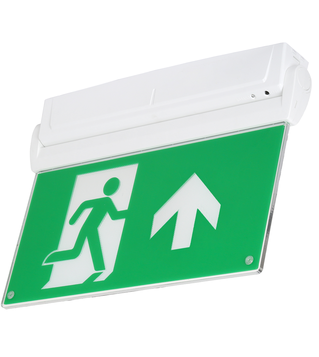 NVC NAL/M3/ISO-U Arlington LiFe LED Maintained Blade Exit Sign ISO Up ...
