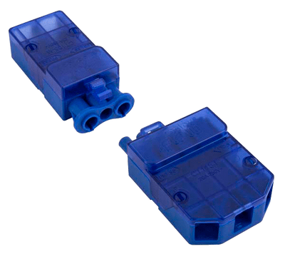 Ovia Lighting CT115C Flow 20a 3p Complete Push Fit Connector With Loop