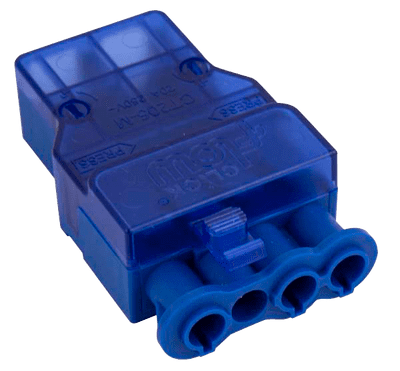 Ovia Lighting CT205M Flow 20a 4p Male Push Fit Connector