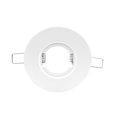 Ovia Lighting OBKI3CP-W 3W Ibex Emergency Downlight Adaptor Plate (75mm Max Cut-Out) - White