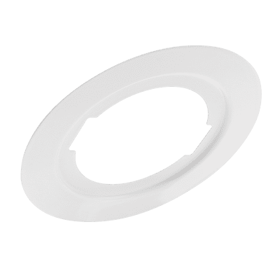 Ovia Lighting OBKI5CP-W 5W Ibex Emergency Downlight Adaptor Plate (75mm Max Cut-Out) - White