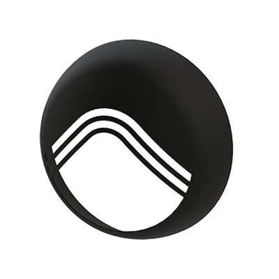 Ovia Lighting OEO1BK Decorative Bezel For Evo Orb Matt Black