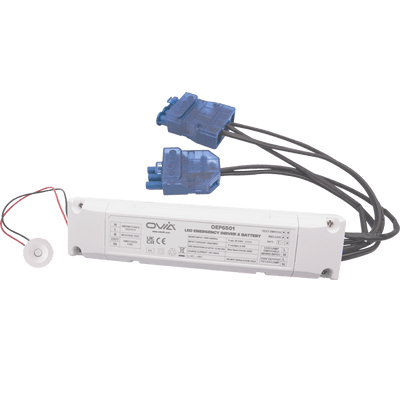 Ovia Lighting OEP6501 6.5W Universal Emergency Pack With Flow Connector