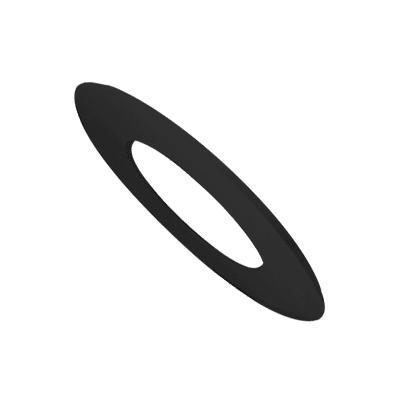 Ovia Lighting OVBZMB-B Black Removable Bezel For Ovia Inceptor Milli Downlight