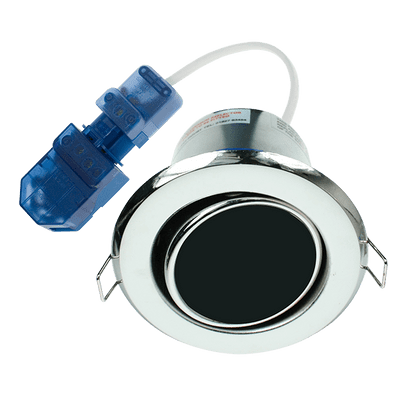 Ovia Lighting OVGU320CH 240v Fire Rated IP20 Adjustable Downlight Chrome
