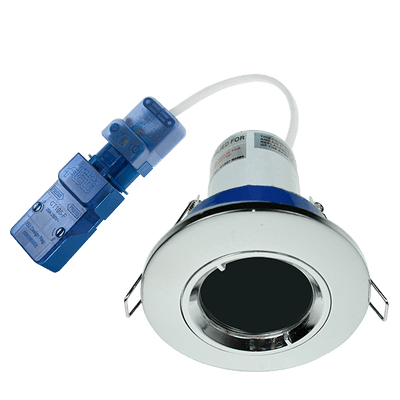 Ovia Lighting OVGU700CH 240v Cast Fire Rated IP20 Fixed Downlight Chrome