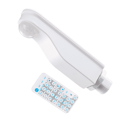 Ovia Lighting OVPIR011WHD 240v Lumi Mount 360 Deg PIR IP65 White Rmte