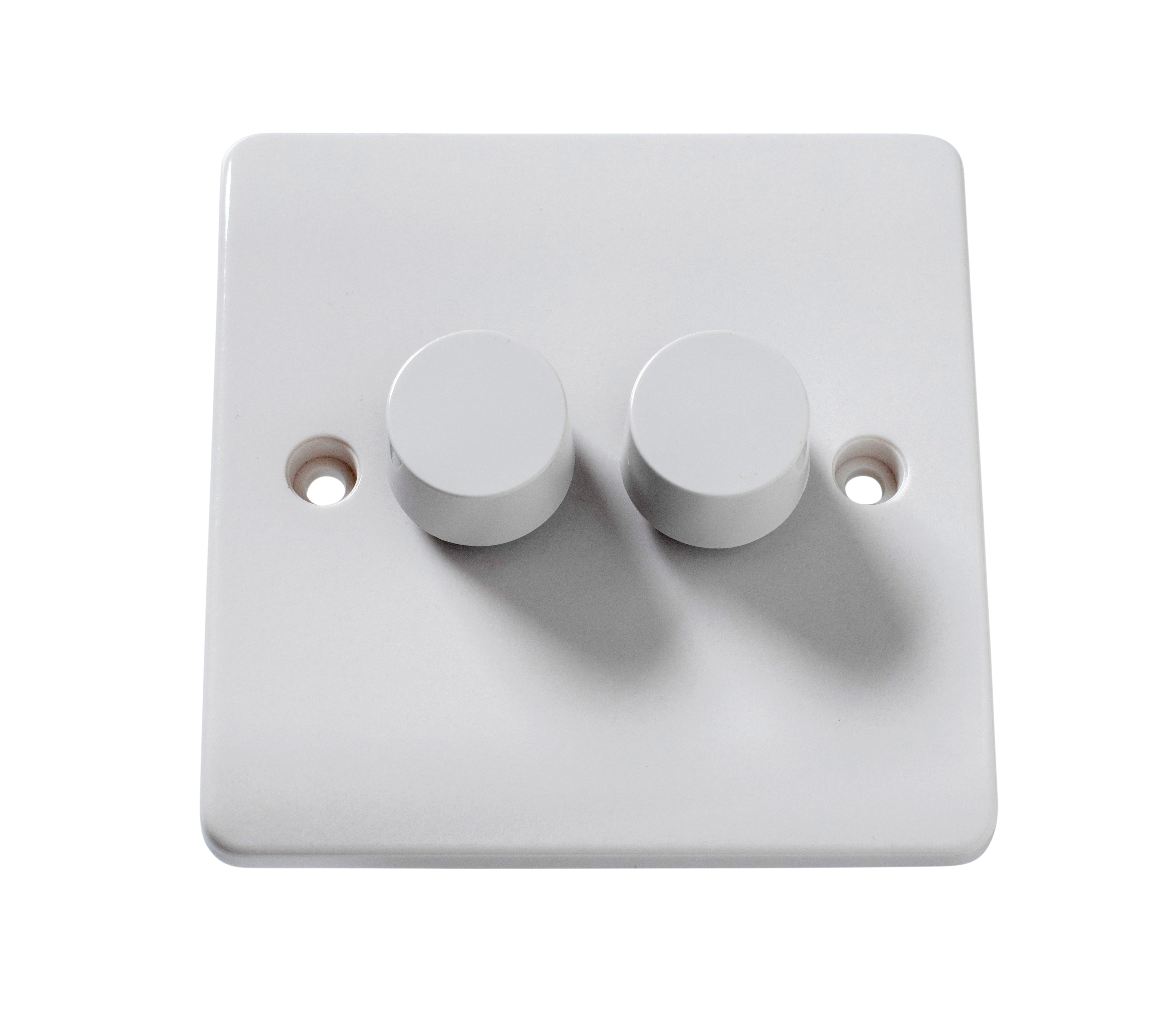 Robus R1002G2W 100W LED Dimmer Switch 2 Gang 2 Way