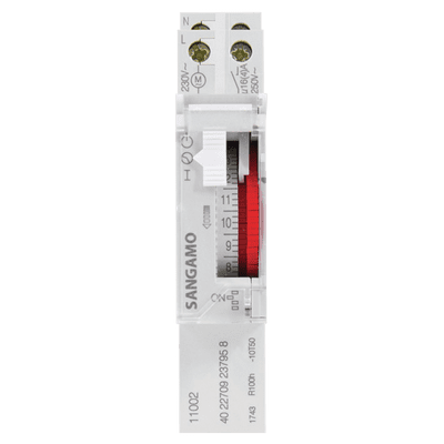 Sangamo 11002 Din Rail 1 Module 24hr Time Switch