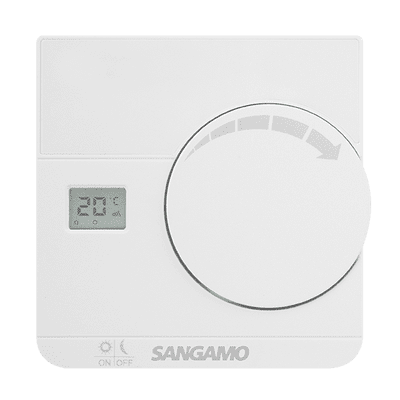Sangamo CHPRSTATD Choice Plus Room Thermostat Digital White