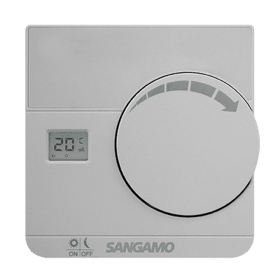 Sangamo CHPRSTATDS Choice Plus Room Thermostat Digital Silver